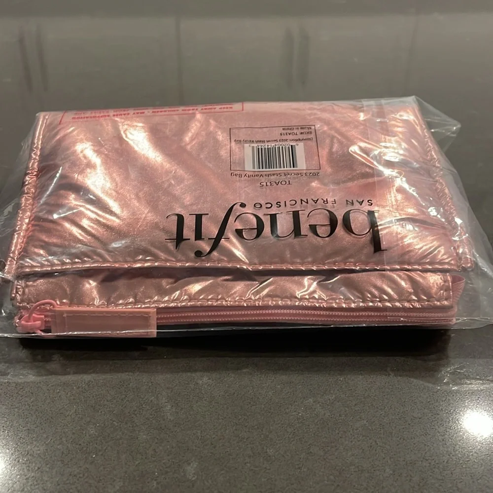 Set of 3 Benefit Cosmetics Makeup Cosmetics Bags
